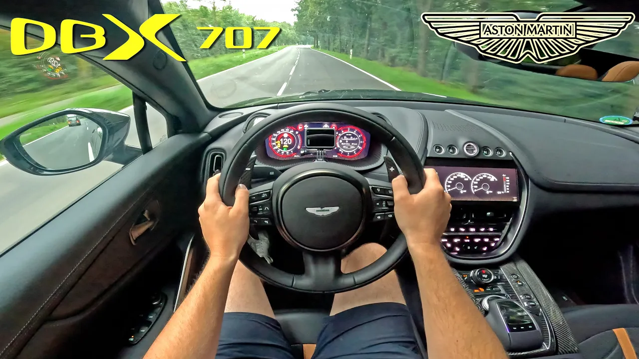 Aston Martin DBX 707 POV Test Drive