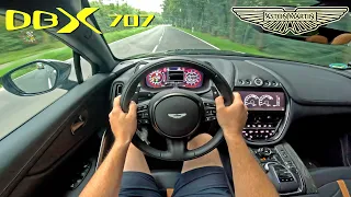 Aston Martin DBX 707 POV Test Drive