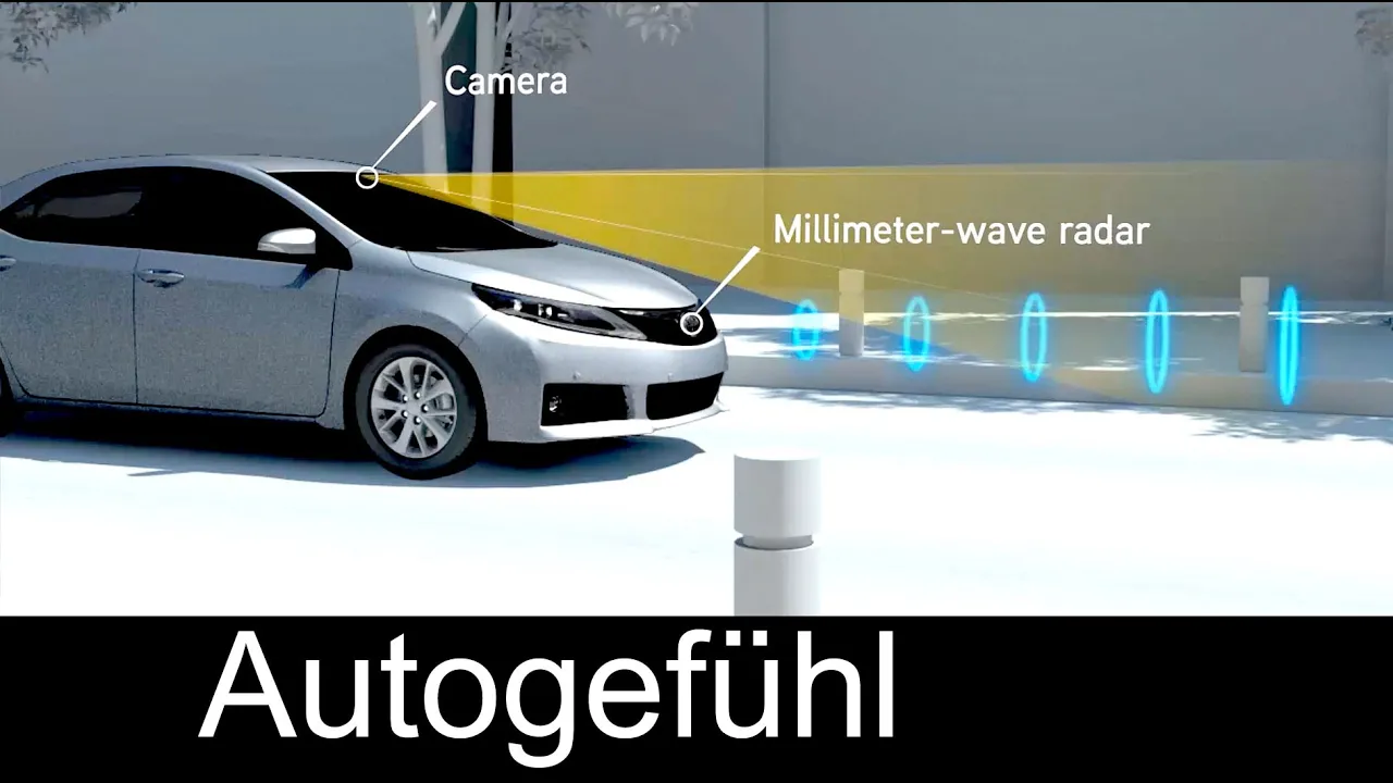Toyota Assistance Systems overview Pre Collision, Cruise Control & Lane Departure Warning