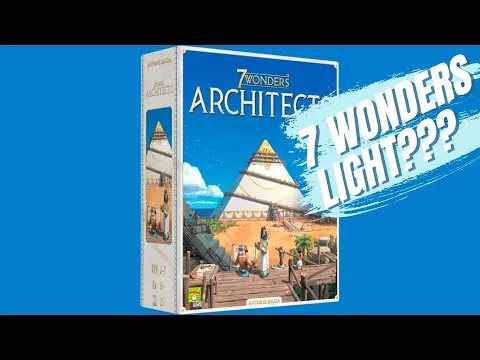 7 WONDERS: ARCHITECTS BOARD GAME | One Take Hot Take