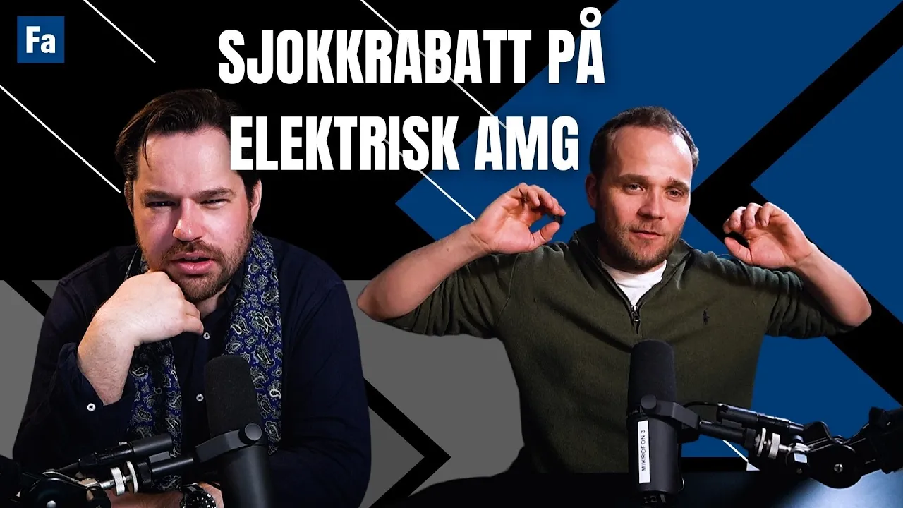Sjokkrabatt på elektrisk AMG og hva er den beste skolebilen? | Mil Etter Mil