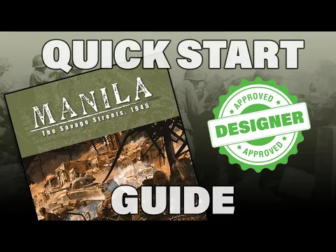 Manila - The Savage Streets - Quick Start Guide