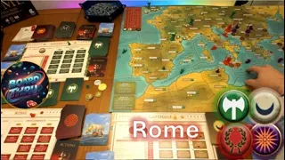 Rome Total War: The Board Game - Campaign - Playthrough - Short - Part 4 - Rome Opening