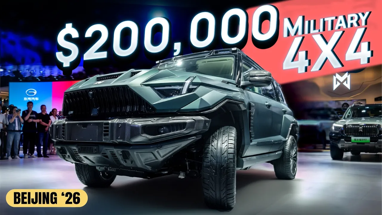 Walkinshaw + China’s Military?? $200k "M-Hero" Wildest 4x4 Coming to AUS