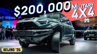 Walkinshaw + China’s Military?? $200k "M-Hero" Wildest 4x4 Coming to AUS