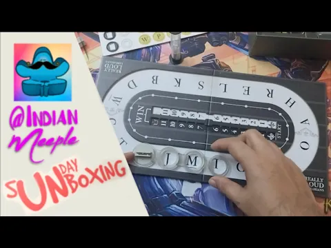 Unboxing Really Loud Librarians (English) by Indian Meeple