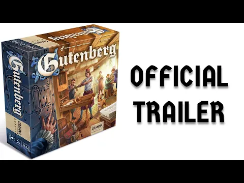 Gutenberg Board Game Trailer PL