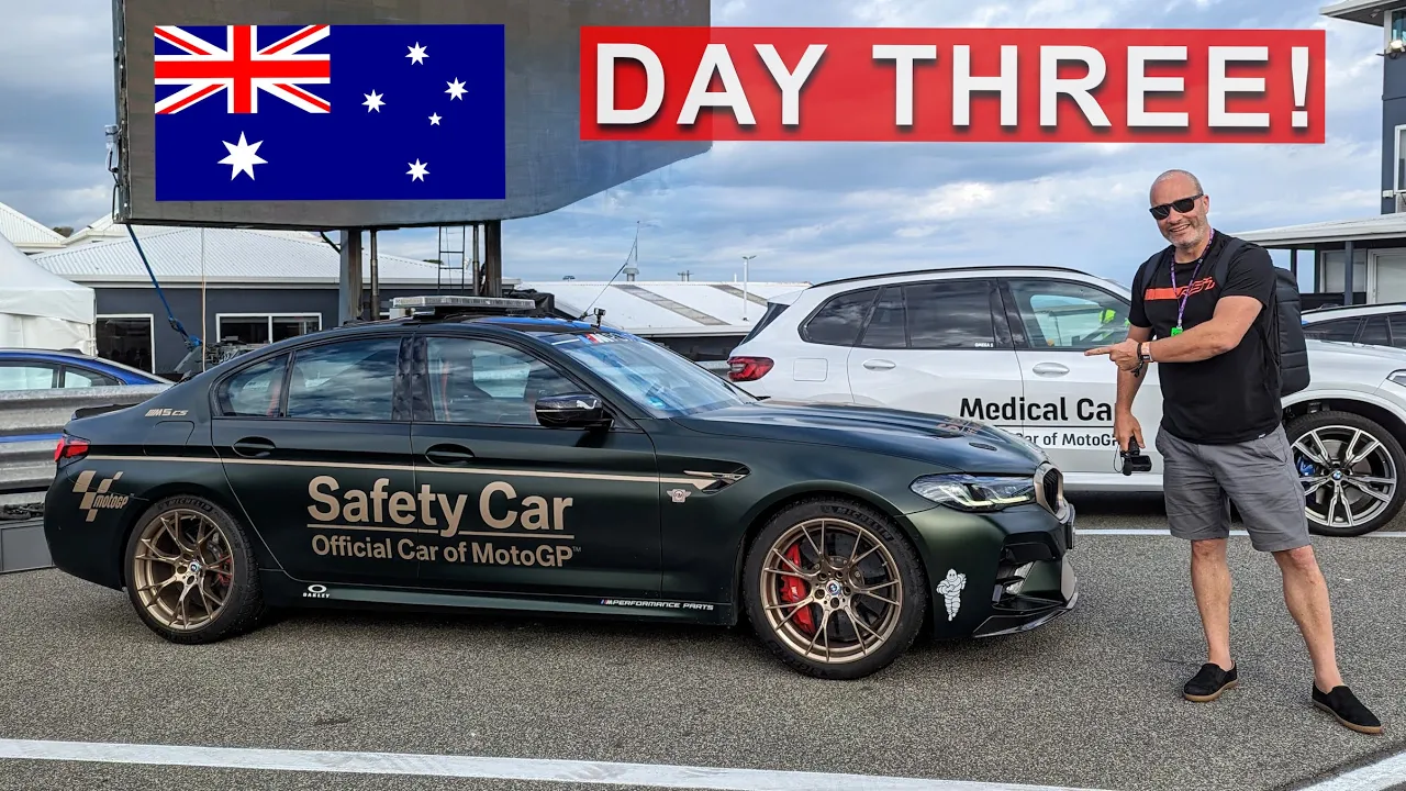 BMW M5 CS & Moto GP! Day 3 Oz Vlog | 4k