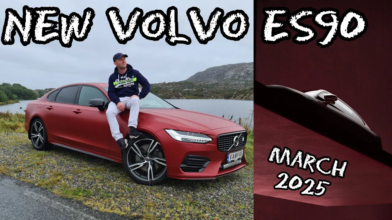 Finally!! Volvo's ES90.   My next Volvo? 😍