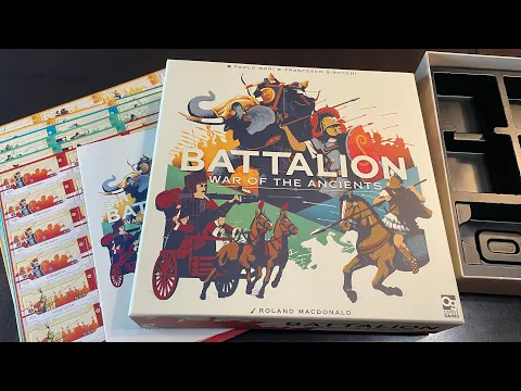 Battalion: War of the Ancients (Osprey) - Unbox & First Look