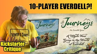 Everdell Journeys (B+) A Card-Drafting Adventure for Up to 10 Players? - Kickstarter Critique Review
