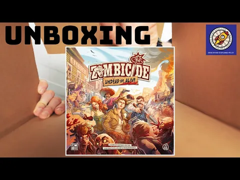 Zombicide Undead or Alive Unboxing