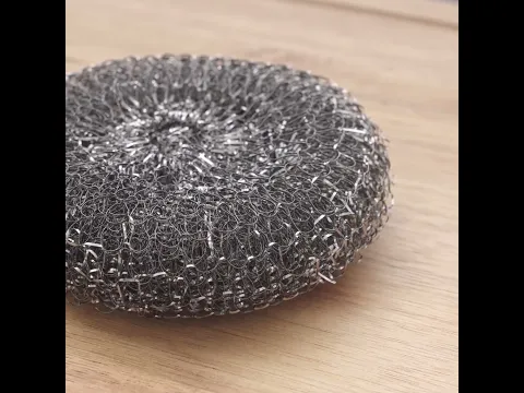 Escova de Limpeza Redonda em Aço Inox 10cm Alpha II Naterial