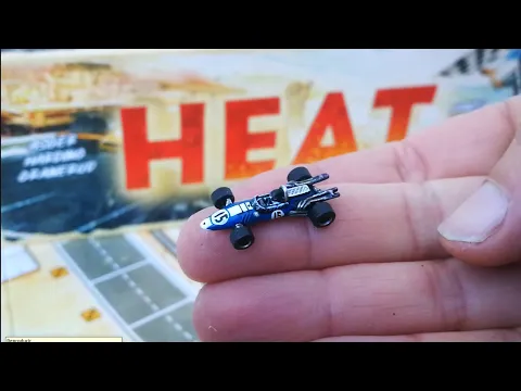 Miniature F1 car of 1966. Model 1. Scale 1:144