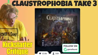 Claustrophobia 1692 - Take 3 - Kickstarter Critique Review