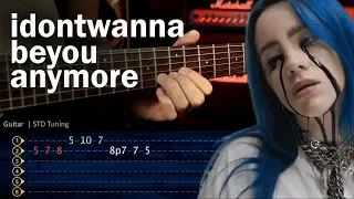 Idontwannabeyouanymore - Billie Eilish Guitar Tutorial TABS | Cover Guitarra Christianvib