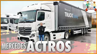 Essai du MERCEDES ACTROS 1845 | Plus en Avance que nos VOITURES ?