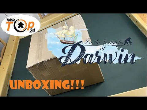 In The Footsepts of Darwin Unboxing