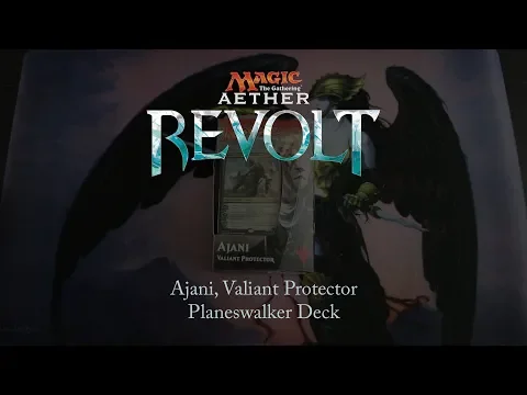 Magic: The Gathering: Aether Revolt - Ajani, Valiant Protector Planeswalker Deck