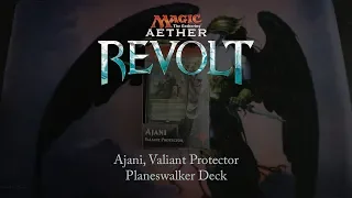 Magic: The Gathering: Aether Revolt - Ajani, Valiant Protector Planeswalker Deck