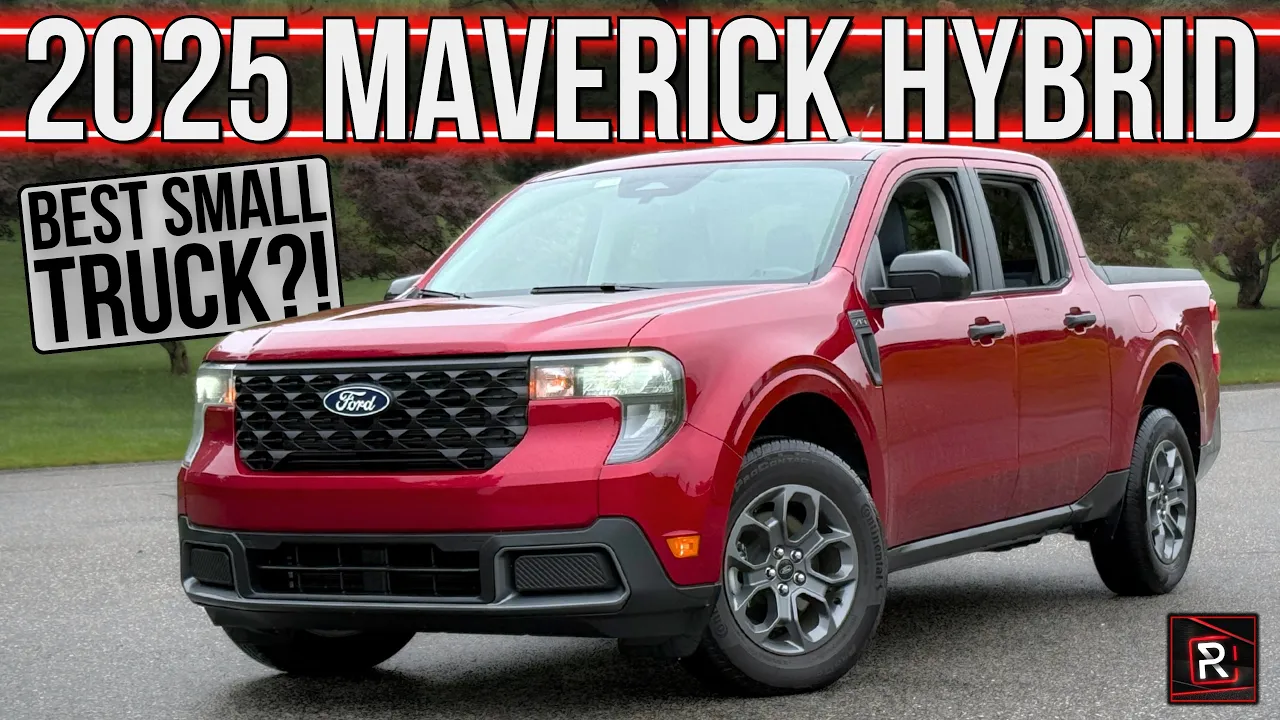 The 2025 Ford Maverick XLT Hybrid Is A Crazy Efficient Useful Small Truck For Non-Truck People