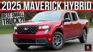 The 2025 Ford Maverick XLT Hybrid Is A Crazy Efficient Useful Small Truck For Non-Truck People