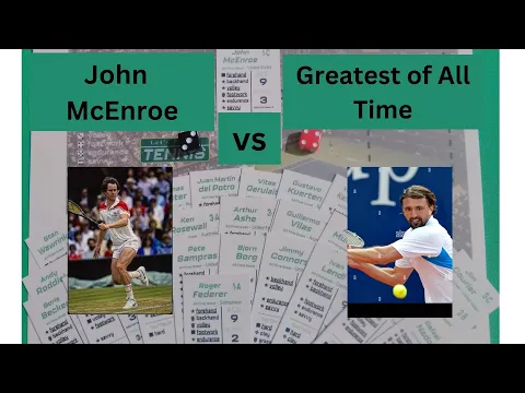 John McEnroe vs Goran Ivanisevic : Lets Plaay Tennis Gameplay