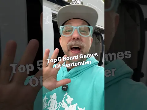Top 5 Board Games of September! #boardgames #cardgames #gamenight #games