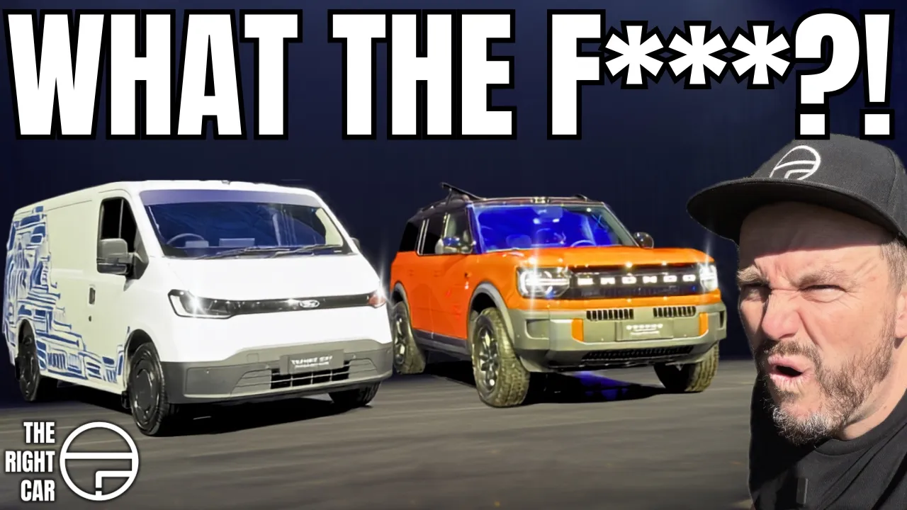 Ford Australia goes INSANE! New $50K electric van, Ford Bronco from China confirmed!