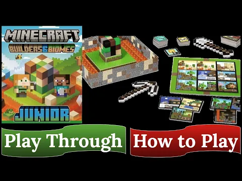 Minecraft: Builders & Biomes – Junior: How to Play & Play Through