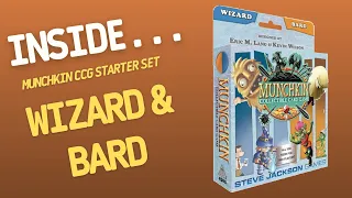 Inside… Munchkin Collectible Card Game Wizard & Bard Starter Set (4K 60fps)