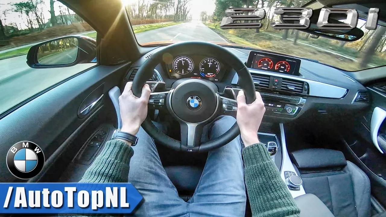 2018 BMW 2 Series Coupe 230i M Sport POV Test Drive by AutoTopNL