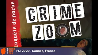 Crime Zoom: His Last Card — game preview at FIJ 2020 in Cannes