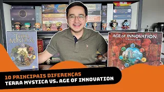 10 Principais Diferenças: Terra Mystica e Era da Inovação