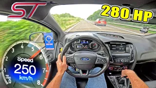 280HP FORD FOCUS ST is the PERFECT HOT HATCH on the AUTOBAHN!?