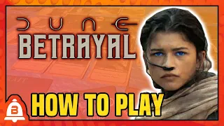 Dune: Betrayal - How to Play
