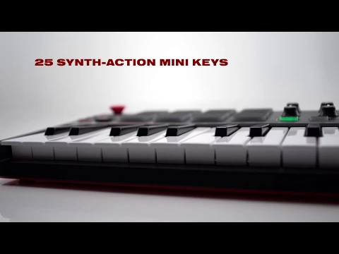 Product video thumbnail for AKAI MPK Mini Mk2 USB Midi Keyboard Controller