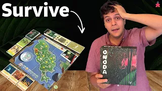 Trying to survive 30 years in this solo board game | Onoda Playthrough