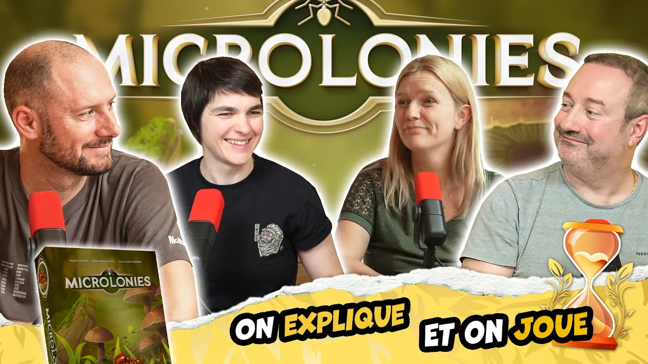 Microlonies. On explique et on joue Les Sabliers d'or