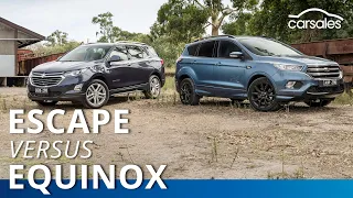 2019 Ford Escape ST-Line v Holden Equinox LTZ Comparison Test | carsales