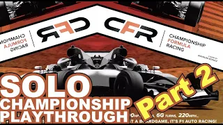 CFR Championship [Monza] - SOLO with 5 AI's [Part 2/2]