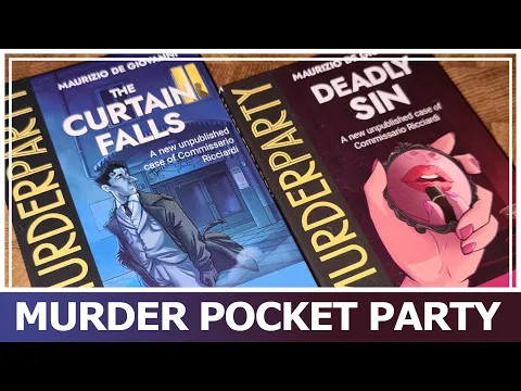 Murder Party Pocket Review (Deadly Sin + The Curtain Falls)