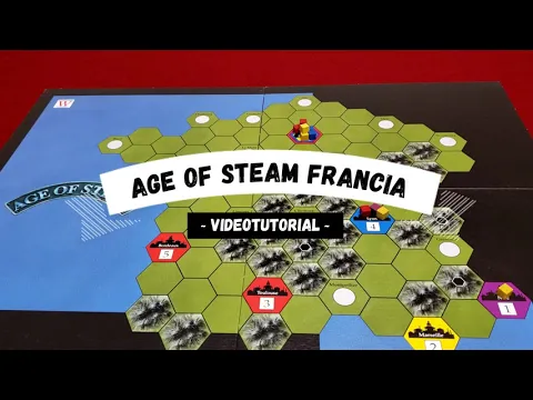 Videotutorial: Francia para Age of Steam, mapa para novatos ᴴᴰ