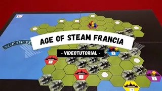 Videotutorial: Francia para Age of Steam, mapa para novatos ᴴᴰ