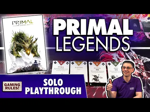 Primal Legends: Voice of the Earth - Solo Playthrough