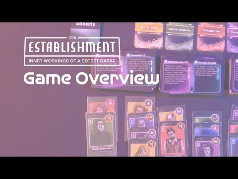 The Establishment: Inner Workings of a Secret Cabal Game Overview