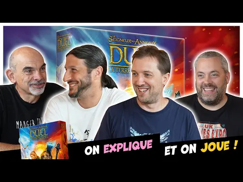 Duel en Terre du milieu, on explique et on joue (avec l'éditeur et les auteurs)