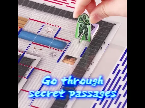 [EN] GACHIJO - Four Ninja and the Castle of Treasures: Key Feature 3 #boardgames #kickstarter