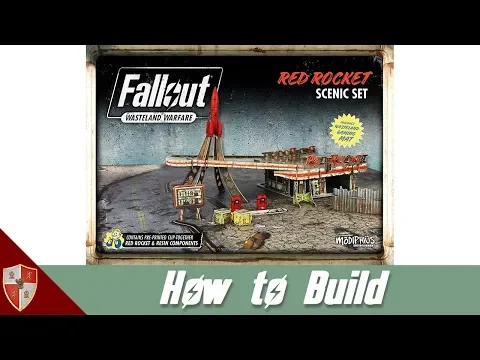 How to build the Red Rocket Scenic Set