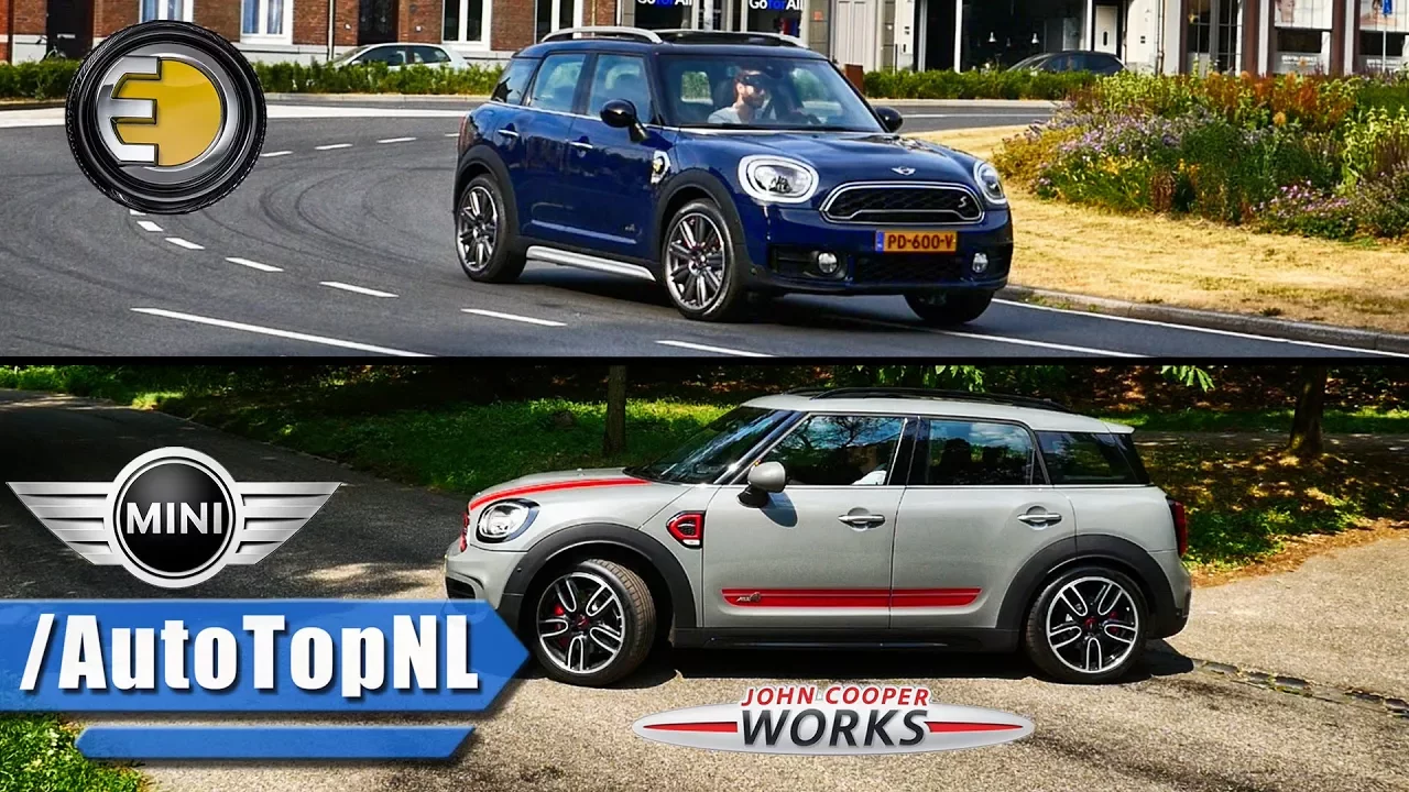 Mini Countryman JCW & Hybrid REVIEW by AutoTopNL